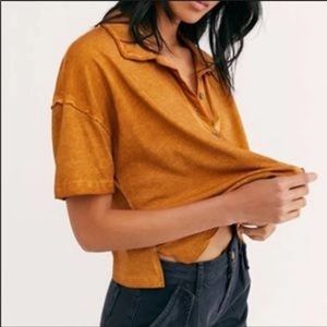 Free People Weekend Rush Top S